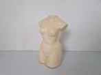 Grote vrouwelijke torso in keramiek., Ophalen of Verzenden