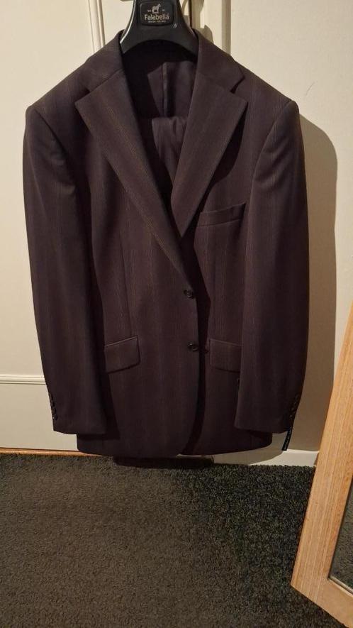 Nieuw 2-delig Kostuum Peter v Holland mt (50) 51/M bruin(12), Kleding | Heren, Kostuums en Colberts, Nieuw, Maat 48/50 (M), Bruin
