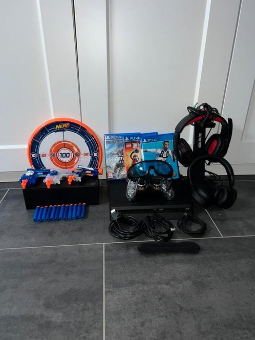 PlayStation 4 x Nerf gun ( collaboration), Spelcomputers en Games, Games | Sony PlayStation 4, Zo goed als nieuw, 1 speler, Vanaf 18 jaar