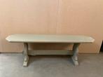 Brocante houten bank, Antiek en Kunst, Curiosa en Brocante, Ophalen of Verzenden