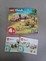 Lego Friends Paardentrailer, Ophalen of Verzenden, Zo goed als nieuw, Complete set, Lego