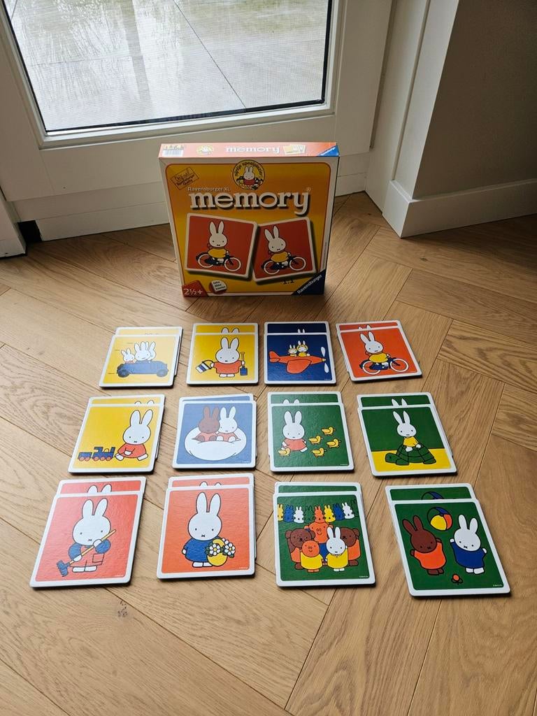 Nijntje Ravensburger Memory XXL Ravensburger, Een of twee spelers, Ophalen, Zo goed als nieuw, Ravensburger