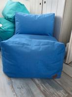 Blauwe Zitzakstoel 2 stuks, Ophalen, Zo goed als nieuw, Blauw, Zitzak