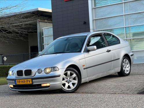 BMW 316TI Compact ‘2001 Automaat/Xenon/Airco NL-Auto-NAP-APK, Auto's, BMW, Bedrijf, 3-Serie, ABS, Airbags, Airconditioning, Alarm