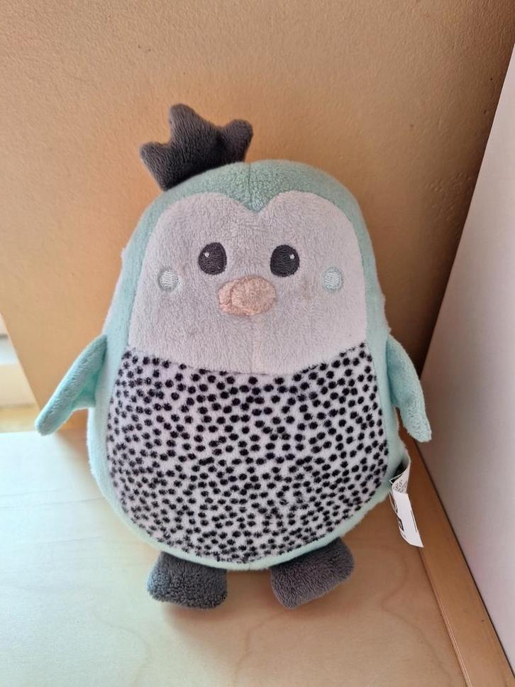 Blauwe Pinguin Pinguïn knuffel Tiamo hello little one, Kinderen en Baby's, Speelgoed | Knuffels en Pluche, Zo goed als nieuw, Overige typen