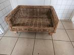 Te koop rieten hondenmand, Ophalen, Gebruikt, Riet