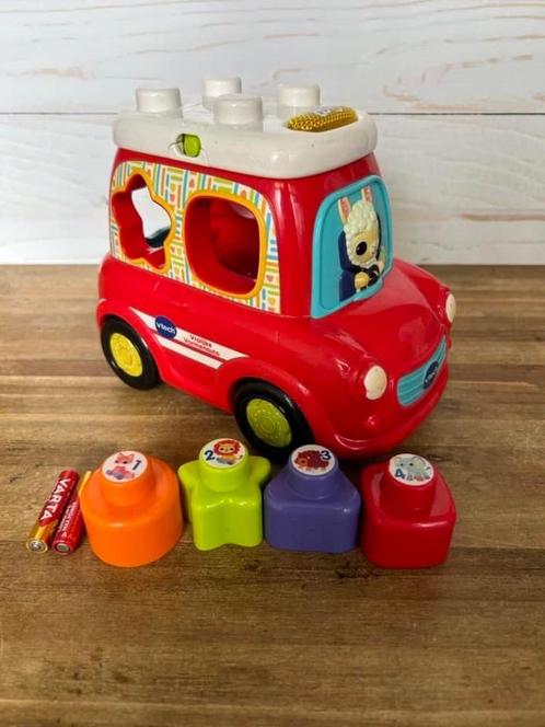 Vtech vrolijke vormenauto, per set te koop, Kinderen en Baby's, Speelgoed | Vtech, Zo goed als nieuw, 6 maanden tot 2 jaar, Ophalen of Verzenden