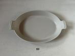 Le Creuset ovaal ovenschaal 36 cm, bruin - nieuw, Gietijzer, Nieuw, Ophalen of Verzenden, Keramische plaat