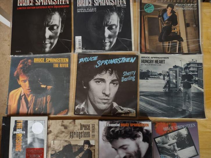 BRUCE SPRINGSTEEN SPECIALS, promo's, vinyl, en veel meer!!, Cd's en Dvd's, Vinyl | Pop, Gebruikt, 1980 tot 2000, Overige formaten