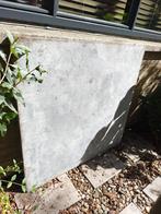 natuurstenen tafelblad, Tuin en Terras, Tuintafels, Ophalen, Gebruikt, Rechthoekig, Overige materialen