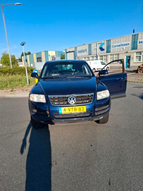 Volkswagen Touareg V6 TDI – 2005 – Rijdt prima – Export / On, Auto's, Bestelauto's, Bedrijf, Volkswagen, Diesel, Geïmporteerd