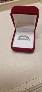 Witte Gouden Ring 18K (750), Wit, Ophalen of Verzenden, Dame, Goud