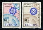 CEPT Turkiye 2044/45 1967 postfris, Ophalen of Verzenden, Postfris, Overige thema's