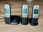 Siemens Gigaset A415A - 3 Telefoons, Telecommunicatie, Vaste telefoons | Handsets en Draadloos, Ophalen of Verzenden, Gebruikt