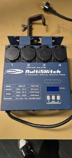 Showtec MultiSwitch 4-kanaals DMX Switch Pack, Ophalen of Verzenden, Gebruikt, Licht
