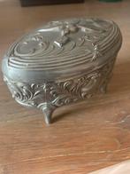 Sieradenkistje (fluweel), Antiek en Kunst, Ophalen of Verzenden