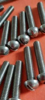 Messing Bolkop Glanzend Bout m3-m8 woonboot           L, N, Nieuw, Ophalen of Verzenden, N