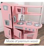 Roze vintage keuken, Ophalen, Zo goed als nieuw, Hout
