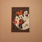 Minnie Mouse Canvas Schilderij, Ophalen, Minder dan 50 cm, Zo goed als nieuw, Schilderij