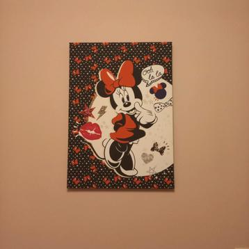 Minnie Mouse Canvas Schilderij beschikbaar voor biedingen