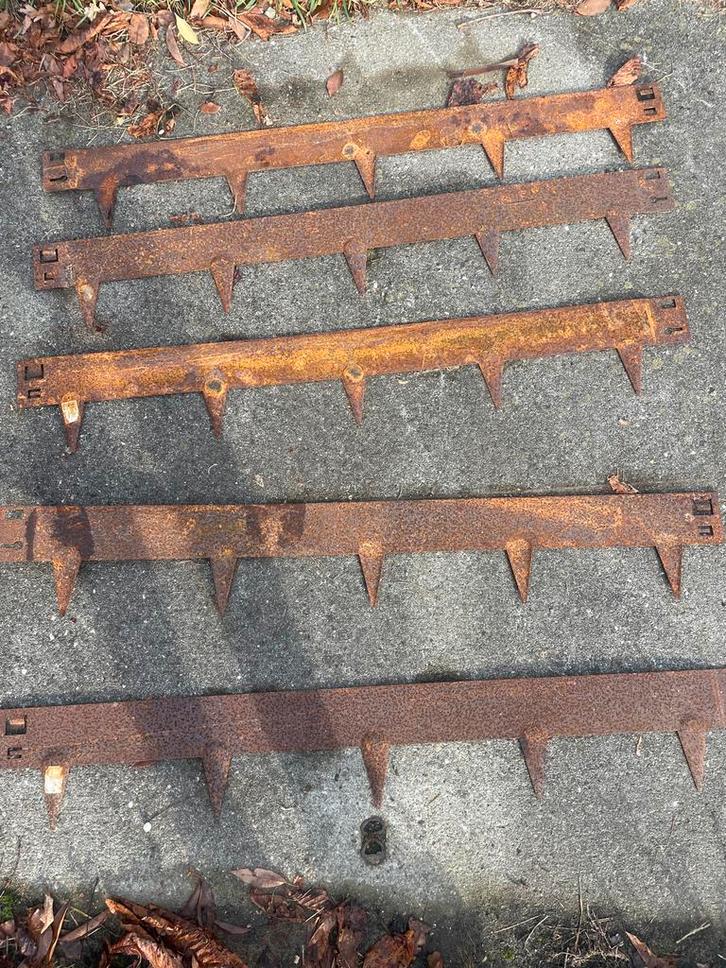 Cortenstalen Borderranden - Mooie Afscheiding!, Tuin en Terras, Bloembakken en Plantenbakken, Gebruikt, Metaal, Tuin, Minder dan 30 cm