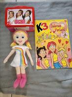 K3 vintage lunchbox (broodtrommel) + stripboek + knuffel, Ophalen of Verzenden, Gebruikt, Meisje