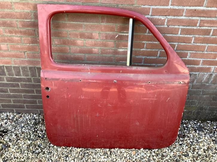 Volvo PV 544 444 kattenrug deur rechts passagiersdeur rood, Auto-onderdelen, Carrosserie en Plaatwerk, Deur, Gebruikt, Ophalen of Verzenden