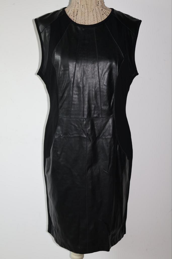 Marc Cain gave zwarte Jurk Maat XL (42), Kleding | Dames, Jurken, Zo goed als nieuw, Zwart, Ophalen of Verzenden