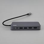 HyperDrive Dual 10-in-1 USB-C Hub Grijs, Flex Ltd., Zo goed als nieuw, https://flex.com/contact-us, Nobelstraat 10, 5807 GA Oostrum LB, Limburg, Nederland