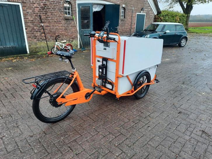 Bakfiets Nijland Cargo - Heinzmann Motor, Fietsen en Brommers, Fietsen | Bakfietsen, Ophalen