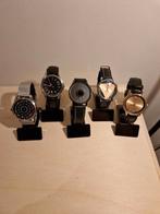 Partij Horloges met unieke wijzerplaten goedwerkend, Ophalen of Verzenden, Gebruikt, Android