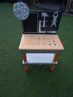 Houten Werkbank Kinderen + Gereedschap, Ophalen of Verzenden, Gebruikt, Jongen of Meisje