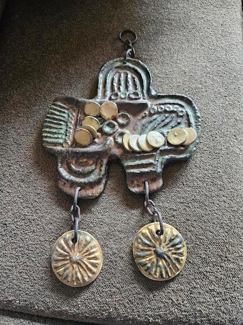 Oude keramieken wandhanger, Huis en Inrichting, Woonaccessoires | Wanddecoraties, Ophalen of Verzenden