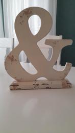 houten decoratie 31x28 cm, Ophalen of Verzenden, Gebruikt