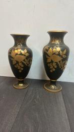Japanese Satsuma Style Asian vazen 31 cm en 33 cm hoog, Ophalen