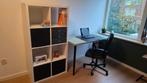 Kallax / Lagkapten Bureau evt met kast, Huis en Inrichting, Bureaus, Ophalen, Zo goed als nieuw, Bureau