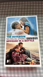Nicolas Sparks omnibus; The notebook, message in a bottle, Ophalen of Verzenden, Zo goed als nieuw, Nicholas Sparks