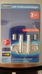 2 Led sleutelhangers met batterien, Ophalen of Verzenden, Nieuw, Minder dan 30 watt, Led-lamp