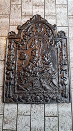 Gietijzeren haardplaat, Ophalen, Gebruikt, Vrijstaande haard, Houthaard