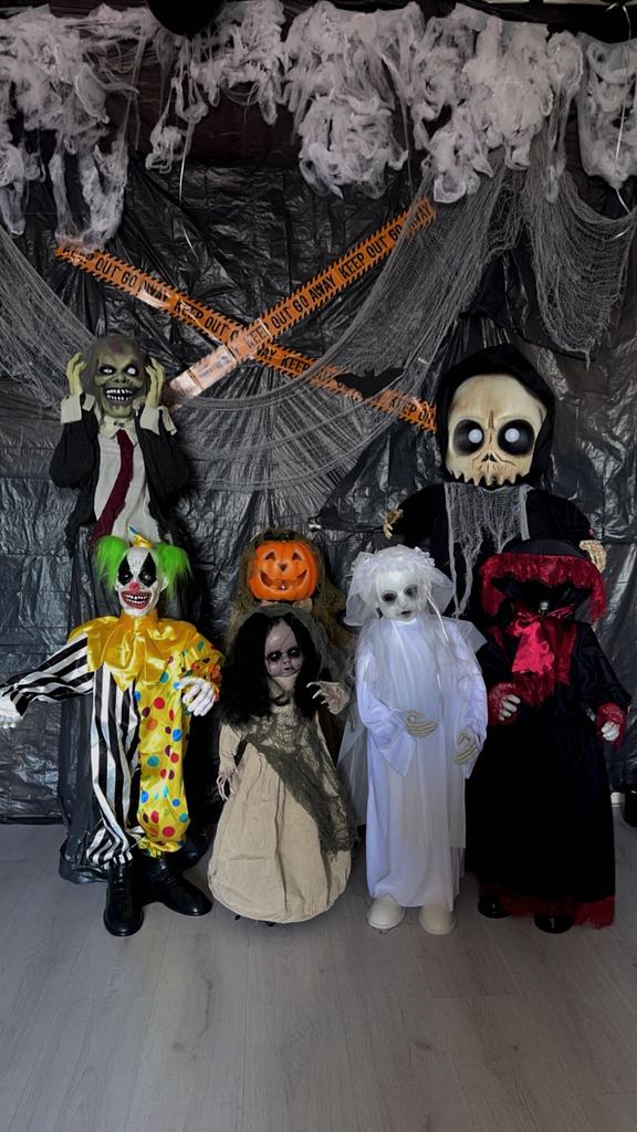 Halloween poppen, Ophalen of Verzenden, Halloween of Griezel