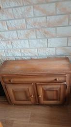 Grenen kastje. Blad even licht opschuren., Ophalen, Gebruikt