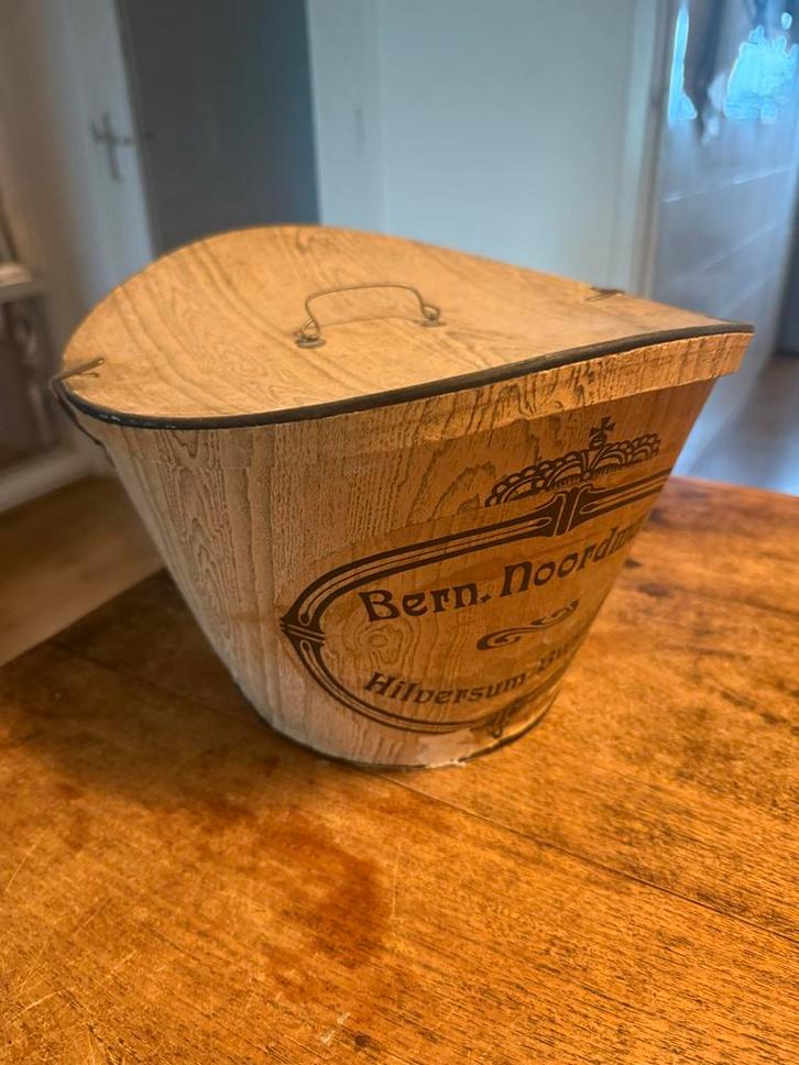 Bern. Noordman Hoge Hoed + Doos, Antiek en Kunst, Curiosa en Brocante, Ophalen of Verzenden