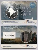 2015 COINCARD 5 EURO WATERLOO VIJFJE *BU*, Koningin Beatrix, Zilver, Euro's, Ophalen of Verzenden