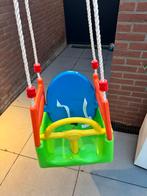 Babyschommel met veiligheidsriem – stevig kunstof, Ophalen of Verzenden, Zo goed als nieuw, Nvt, Schommel