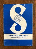 Handboek/Handbuch SACHS STAMO 50/75, Motoren, Handleidingen en Instructieboekjes, Overige merken