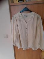 Creme blouse van Bellamy maat XL linnen, Kleding | Dames, Verzenden, Beige, Maat 46/48 (XL) of groter, Bellamy