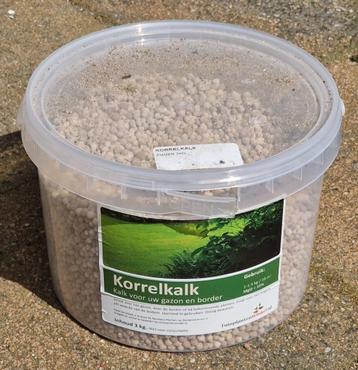 Kalkkorrels beschikbaar voor biedingen