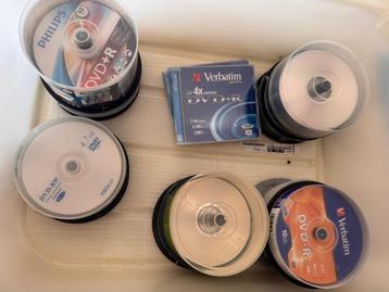 DVD RW en CD RW, gehele partij in 1 koop beschikbaar voor biedingen