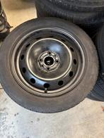 Set stalen velgen met all season banden voor Fiat 500, Auto-onderdelen, Banden en Velgen, Ophalen, Gebruikt, 15 inch, Banden en Velgen