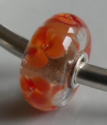 Trollbeads KORAAL BLOEMEN beschikbaar voor biedingen